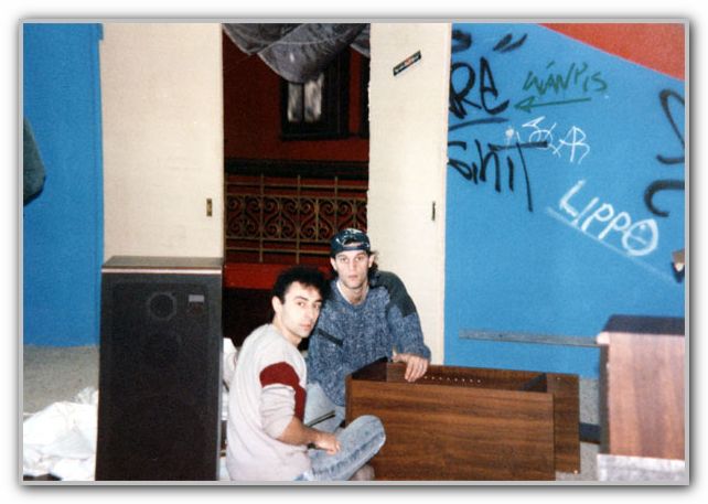 DJ & Critter at the Palace circa 1991